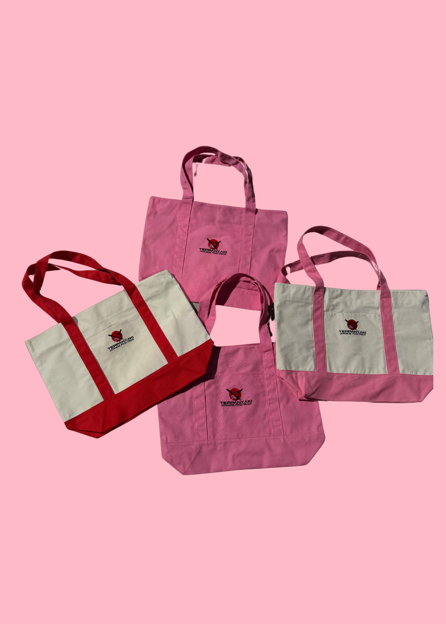 Rei Teppanyaki Tote Bags
